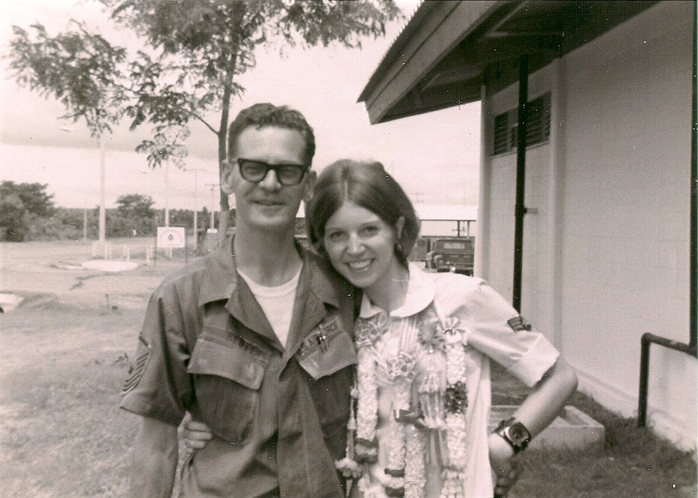 Leaving Korat and my friend and confidante, CMSgt Beote, 10 June, 1971