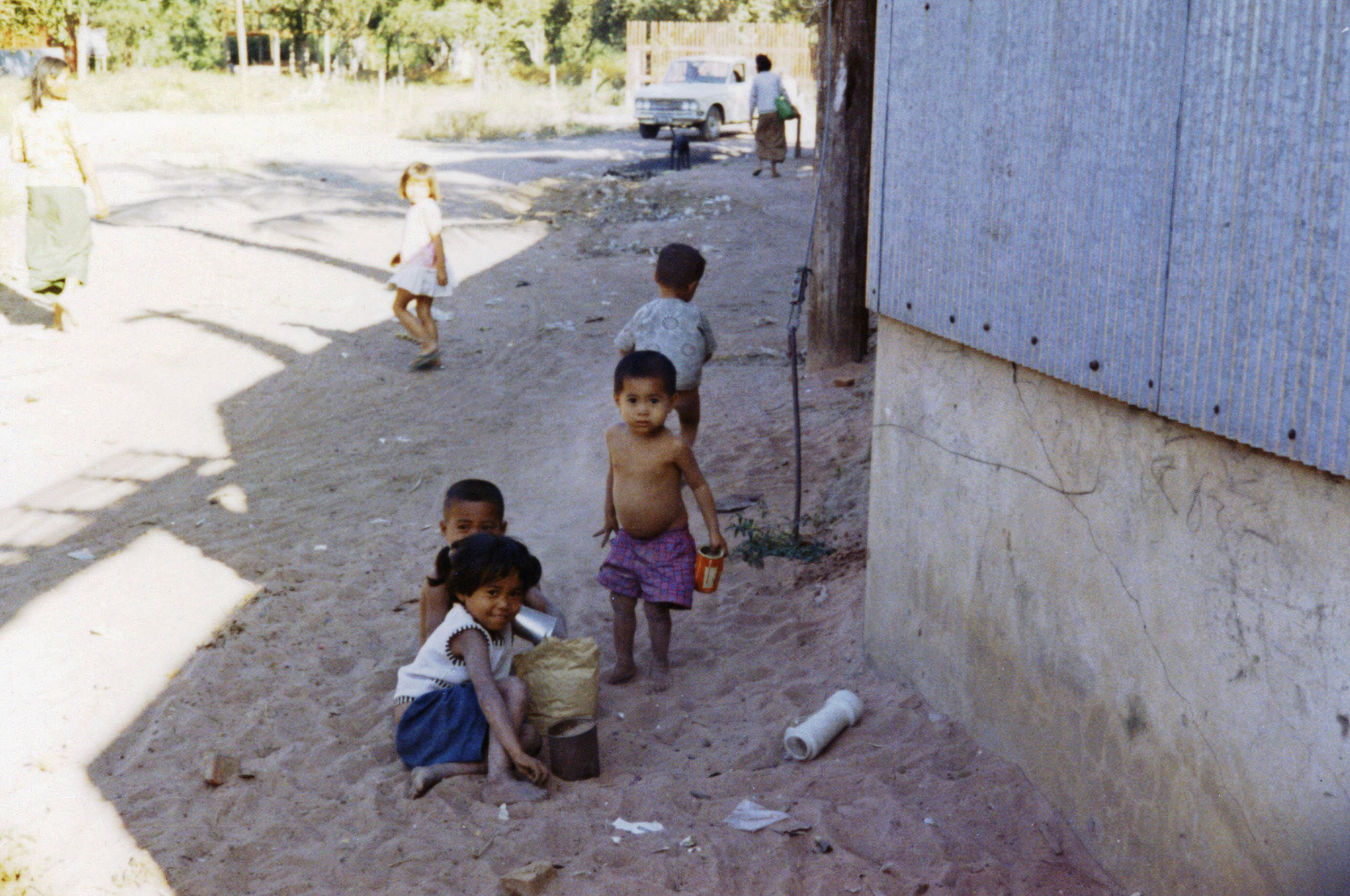 1969 - Thai kids playing