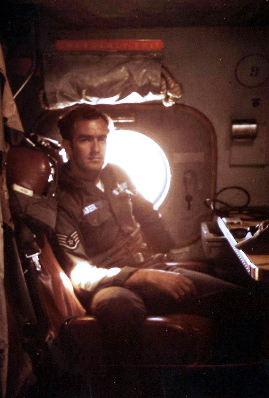 1969 Vic Baker in EC-121 over Laos