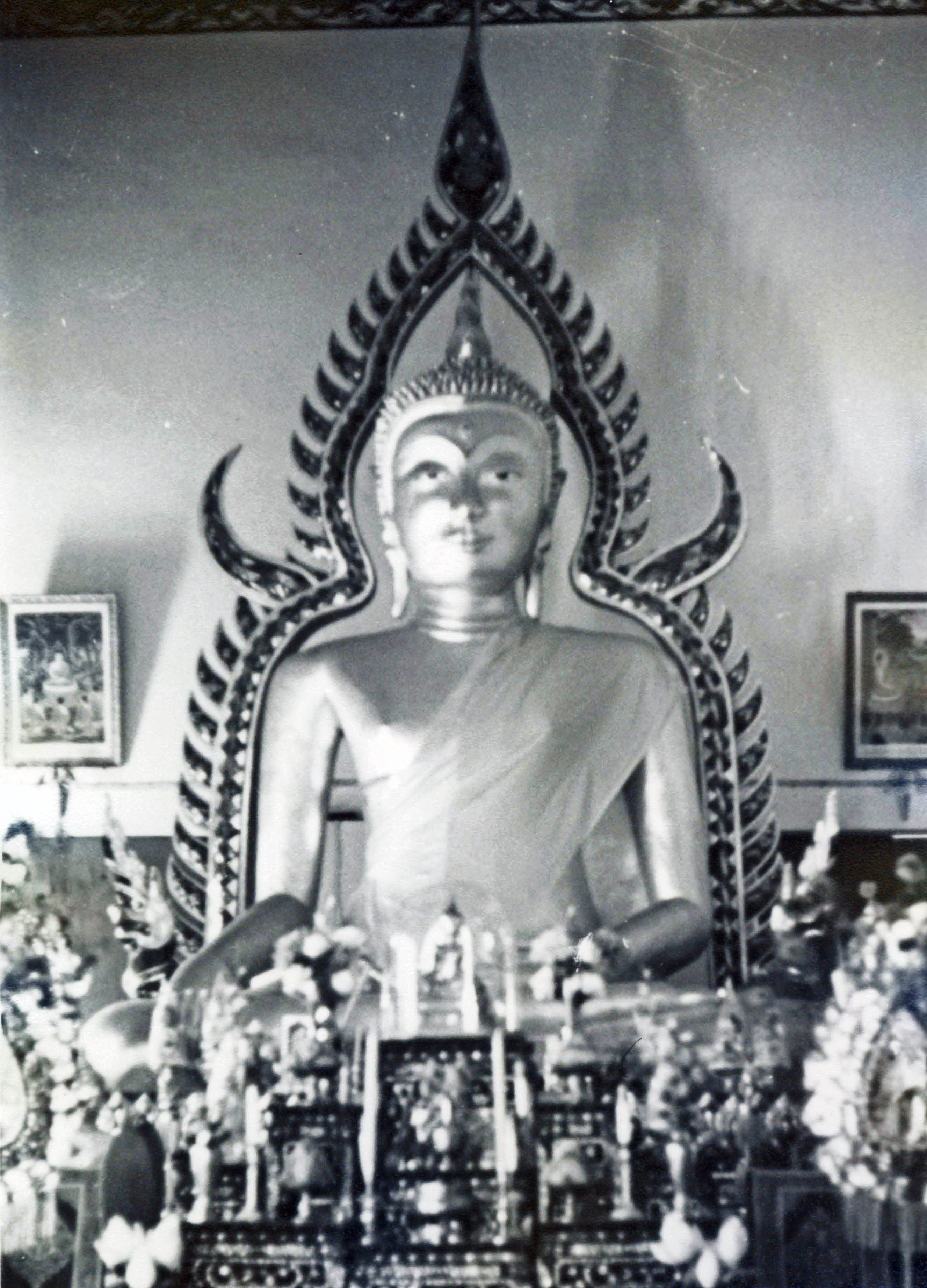 Buddhist Temple Interior