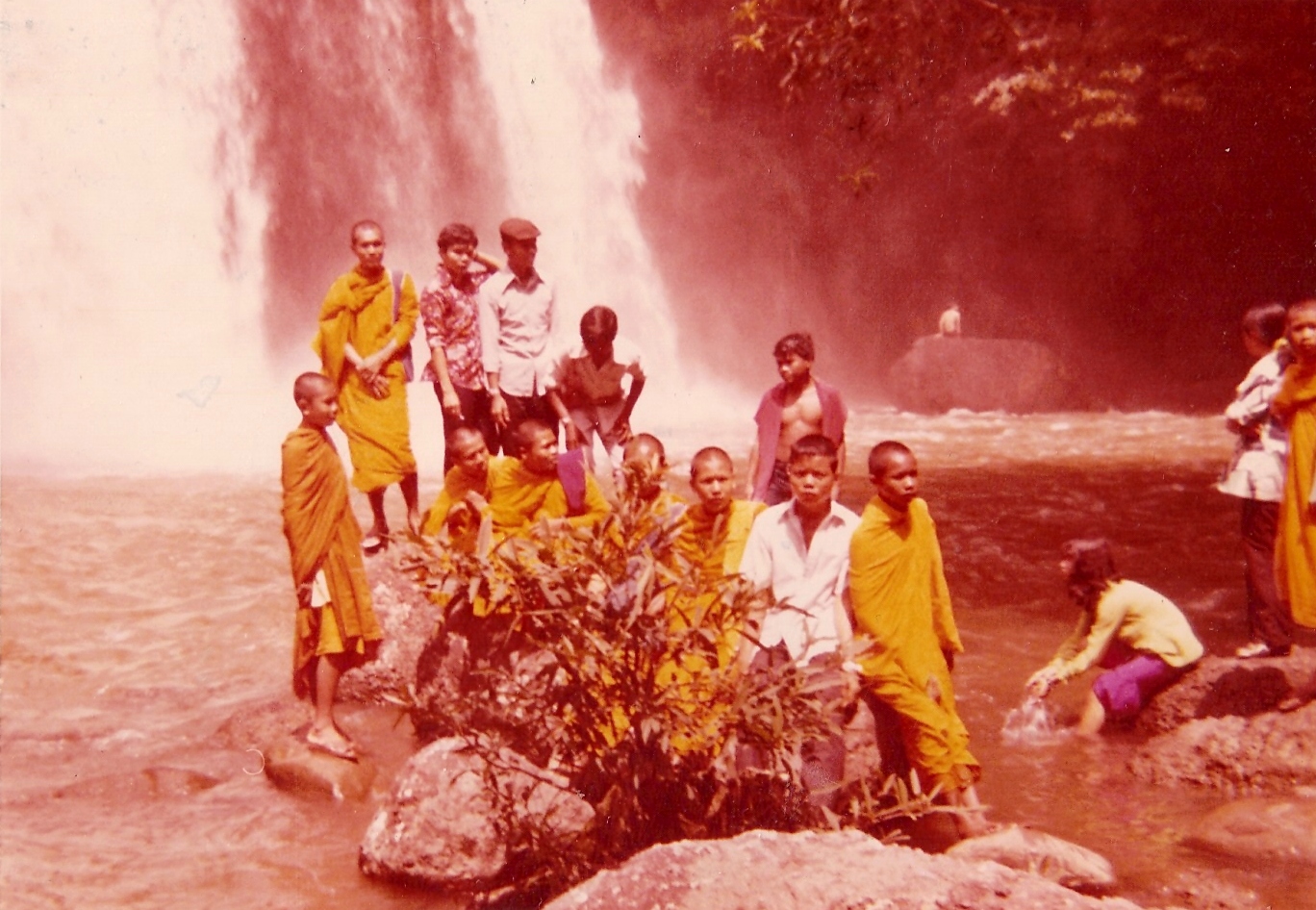 Monks at Mong Lik Park