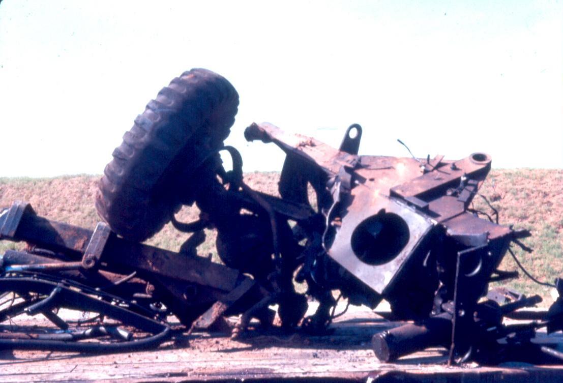 
 Another view of the blown up RT forklifts parts