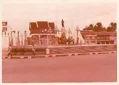 The Monument of Thao Suranaree or Khun Ying Mo (known to the GI's as Lady Mo) as it was in 1972.