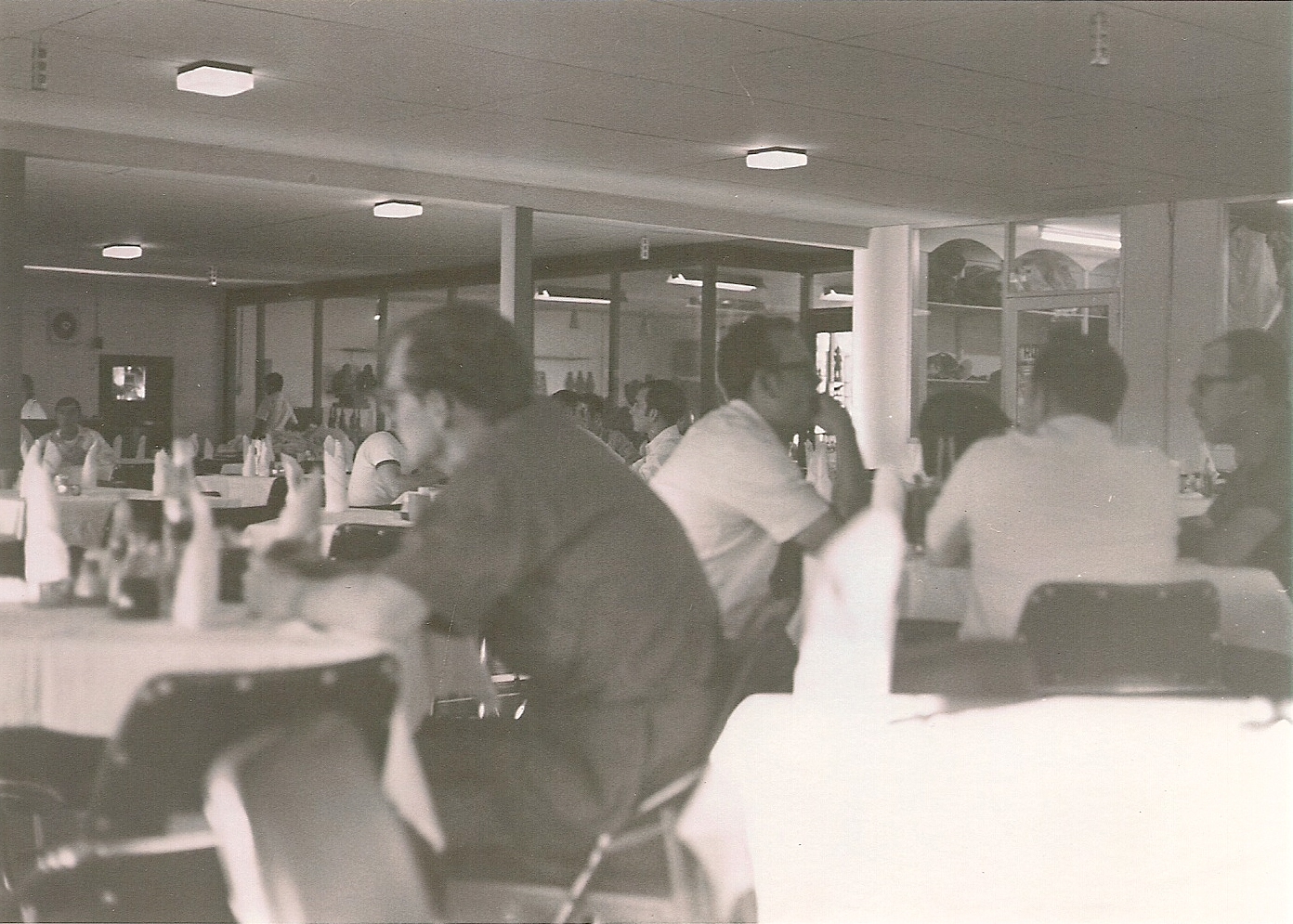 Lunch-time at the restaurant on base - Rosie's?  I was addicted to shrimp kaaw pad.  Have never had any that came close to that.
