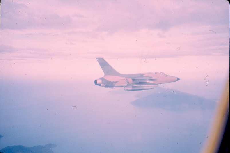 Descent for landing at Danang