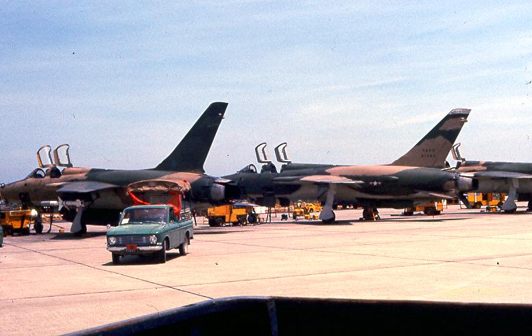 Wild Weasels on the Korat flightline 1966